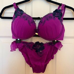 Victoria’s Secret Push Up Bra and String Bikini